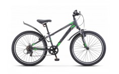 Велосипед Stels Navigator-400 V сер.-зел. (2023)