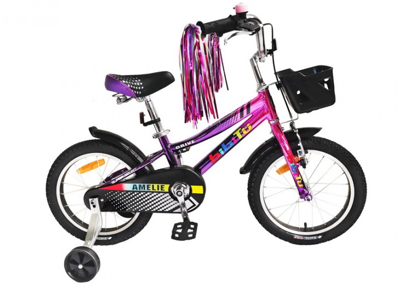 Купить Детский велосипед Bibitu Amelie 20 роз.-пурп. (2023)