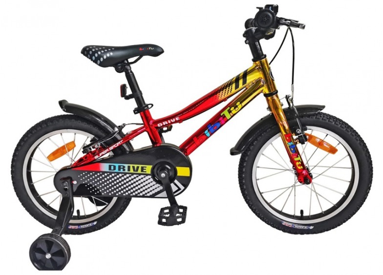 Купить Детский велосипед Bibitu Drive 16 красн. (2023)