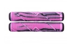 Грипсы Striker Thick Logo (Black/Pink)