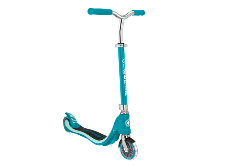 Купить Самокат Globber Flow 125 Lights 2024 бирюз.