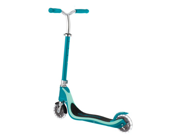 Купить Самокат Globber Flow 125 Lights 2024 бирюз.