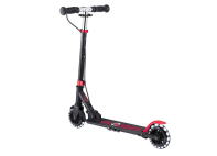 Купить Самокат Globber Flow Element Junior Lights Черно-красн.