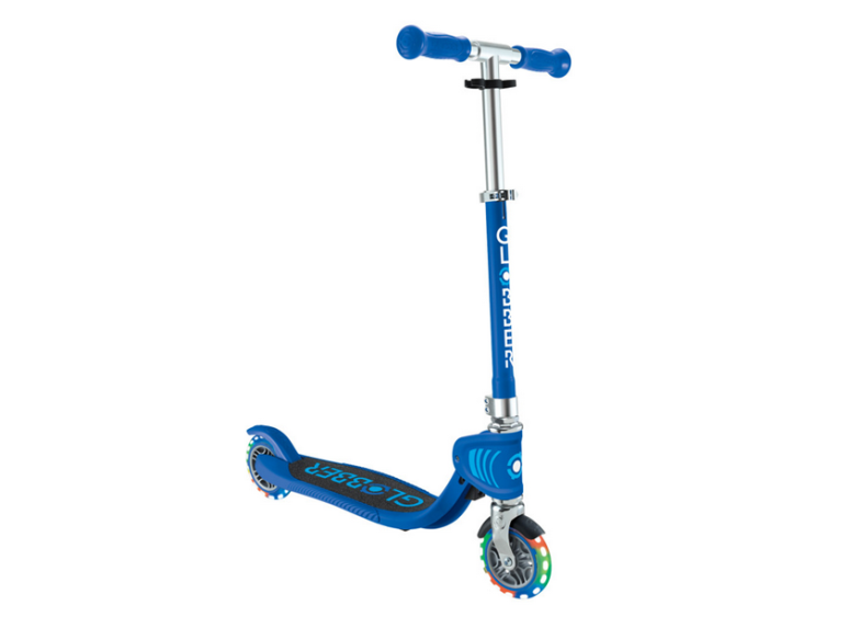 Купить Самокат Globber Flow Foldable Junior Lights Синий