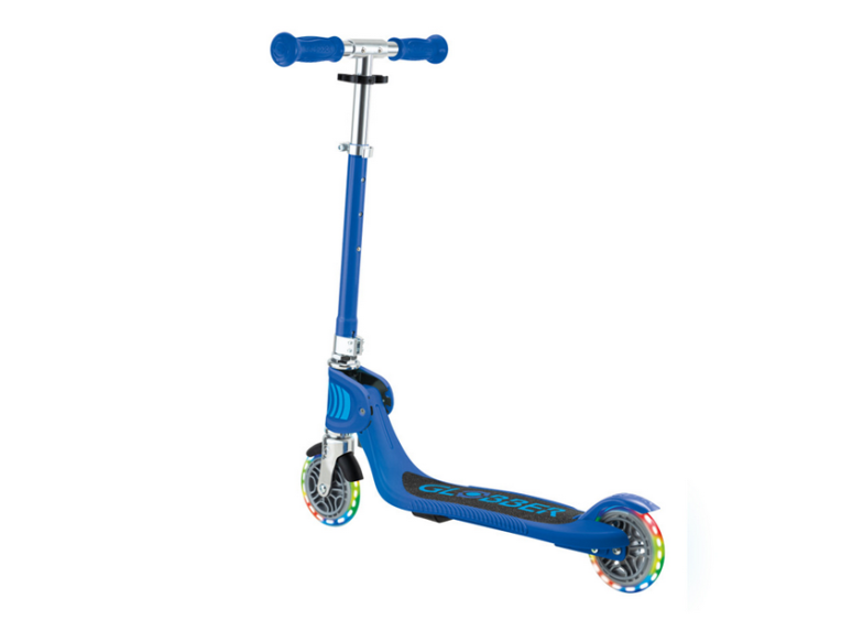 Купить Самокат Globber Flow Foldable Junior Lights Синий