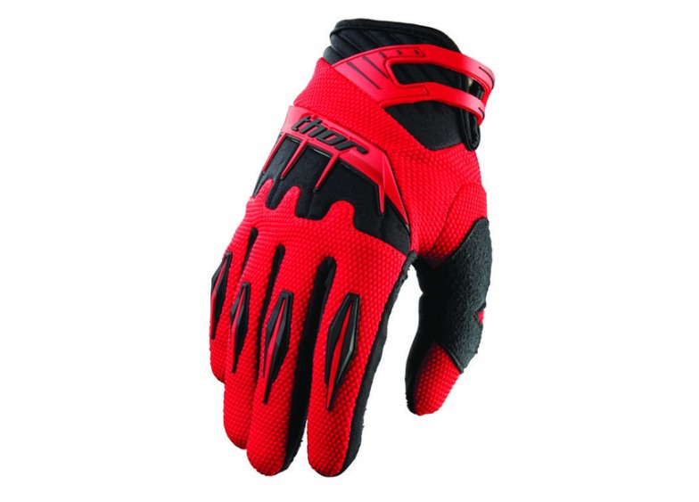 Купить Thor Spectrum Motorcycle Gloves red