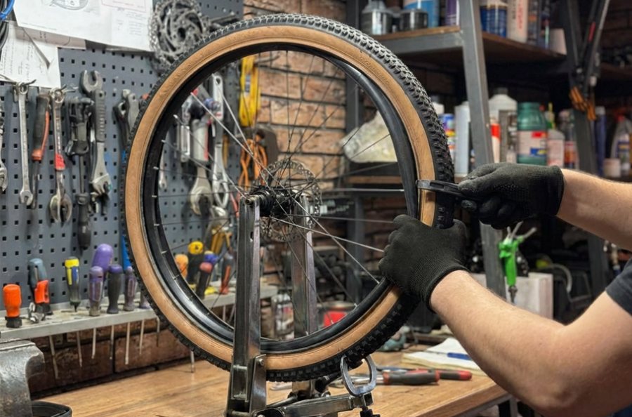 Наша веломастерская: Шиномонтаж — ваш контакт с дорогой