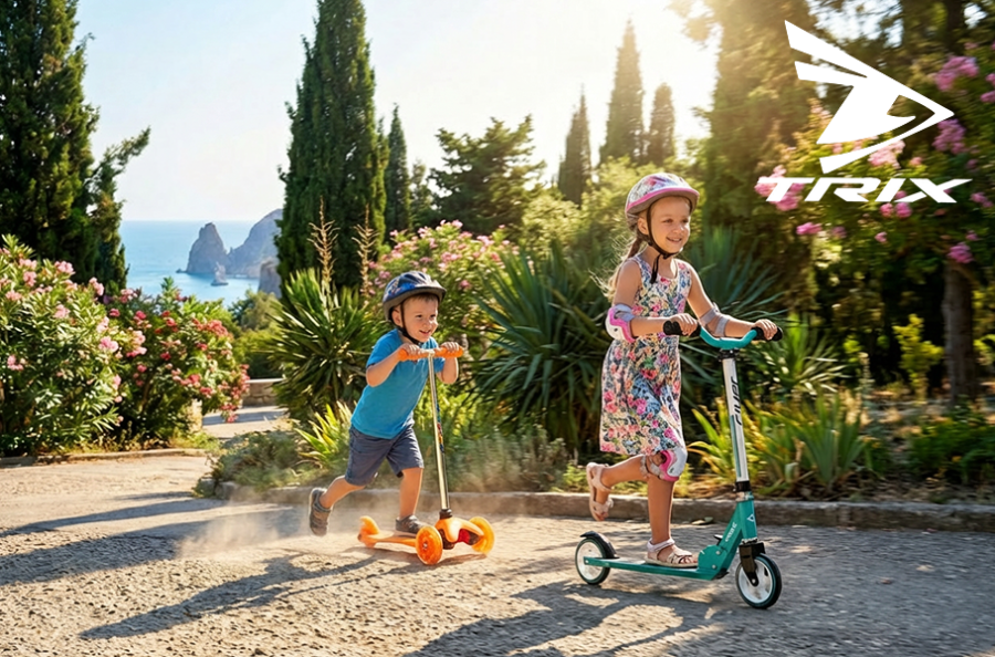 Первое знакомство: встречайте самокаты Trix