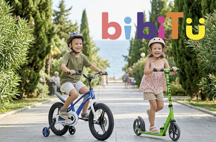 Яркое лето с Bibitu: детские велосипеды и самокаты