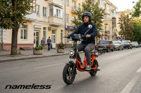 Поступление электровелосипеда NAMELESS 1608D